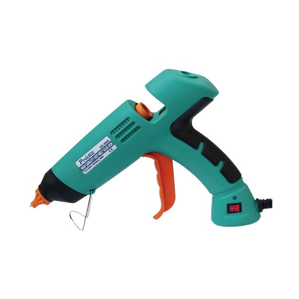 

gk-390h power tool professional 80w melt glue gun with led indicator for adhesive cardboard boxes pistolet colle