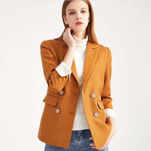 

brand designer blazer women 2020 spring autumn casual slim blazers coat plus size woman clothes outwear suit lounge wear s-5xl, White;black