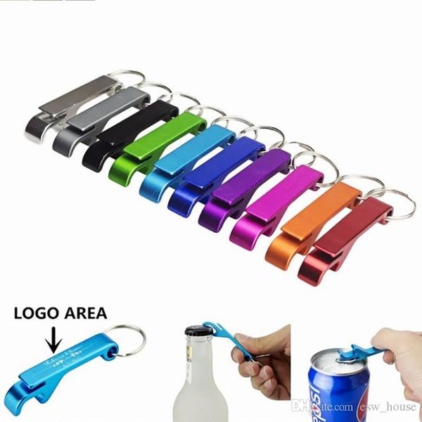 

Pocket Key Chain Beer Bottle Opener Claw Bar Small Beverage Keychain Ring Can do logo Free shipping