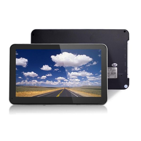 

7 inch capacitive screen car truck gps navigation ram256m-rom8gb navigator new europe russia spain maps