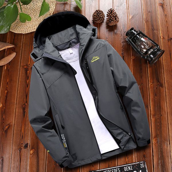 

men outwear overcoat coats swertshirt spring autumn outdoor pocket hoodie zipper sport outdoor assault coat jacket parka men 5xl, Black;brown