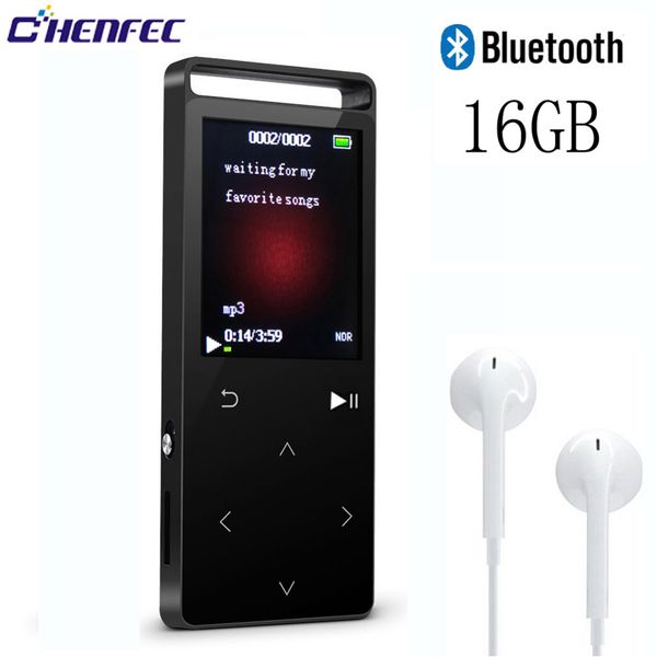 

metal bluetooth mp3 player 16g touch 1.8inch screen fm radio video player ebook mp3 music player support up to 64gb sd card c01