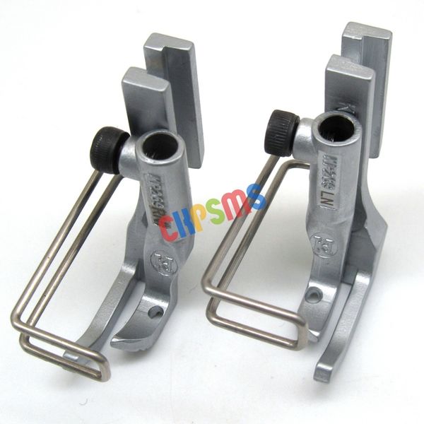 

ringh &left zipper knurled presser foot for durkopp adler 67, 167, 267, 69, 269, Black