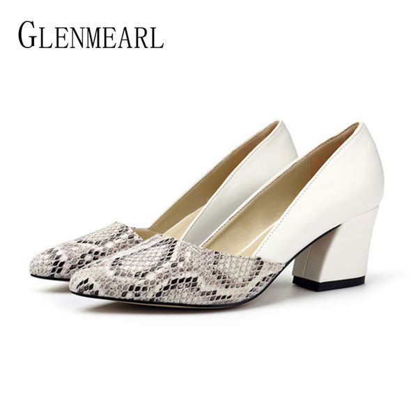 

women pumps high heels shoes woman spring autumn pointed toe ladies shoe platform soft leather office wedding shoes female, Black