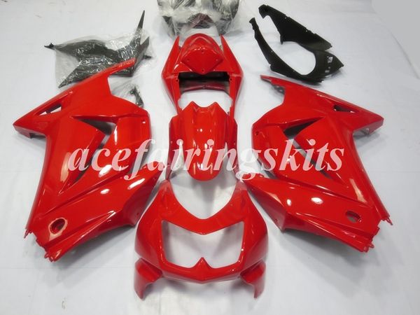 

4 gifts injection mold new abs motorcycle full fairings set fit for kawasaki ninja250r ex250 zx250r 250 2008 - 2014 body set all red