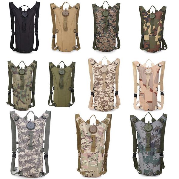 

sports water bag knapsack army camouflage 3l liner field new outdoor backpack bicycle cycling operation water bag