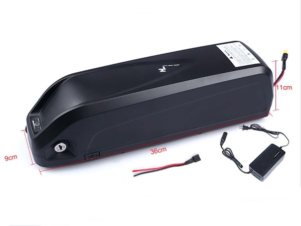 

52v 13ah new shark battery pack 1000w 52v e bike battery with 30a bms and charger