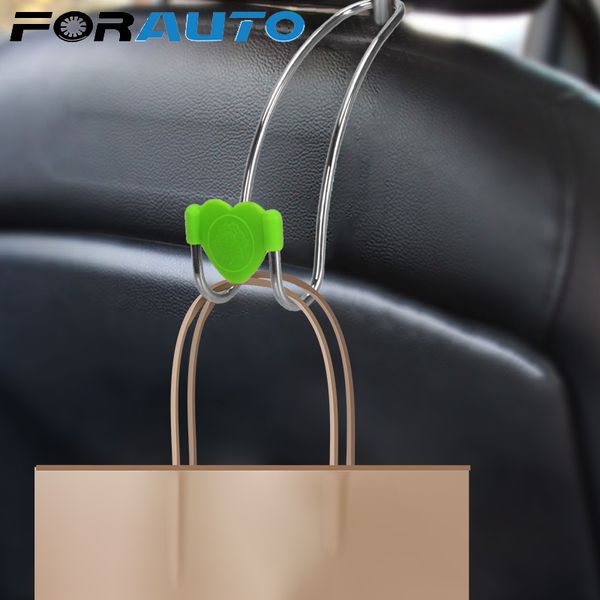 

forauto auto headrest hanger auto fastener clip storage hooks bags hanger holder stainless car seat hook steel multi-functional