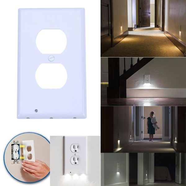 

tv night angel night light sensor light switch light socket led indication color box use home office l