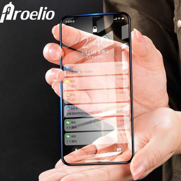 

Proelio 5D Round Curved Full Cover Tempered Glass For Huawei P20 Pro P20 Lite Screen Protector Film Glass For Lite Nova 3E