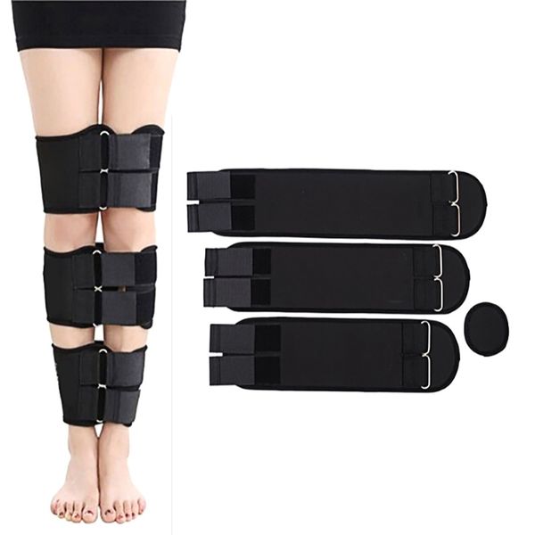 

authentic bandages correct o- type legs x-type legs straightening corrector belts band, Black