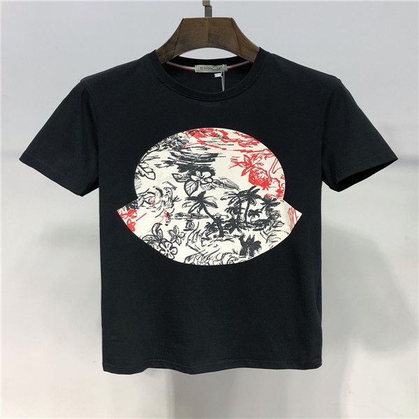 

48wholesale luxury t-shirt hip-hop fashion printing men's designer t-shirt short sleeve high-quality men's and women's t-shir, Black;green