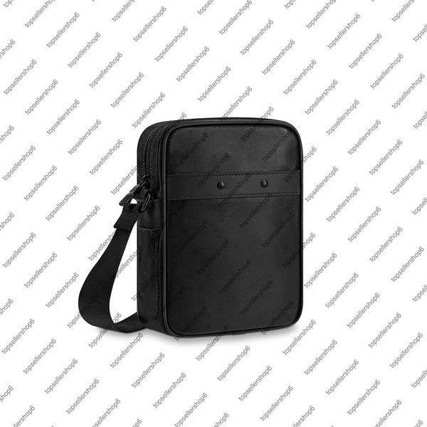 

m43681 danube pm bag men clutch embossed canvas mini messenger women genuine cowhide designer purse crossbody shoulderbag