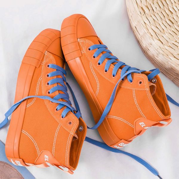 

new arrival canvas high shoes women lace-up outdoor fashion sport shoes skateboard tenis feminino z1-43