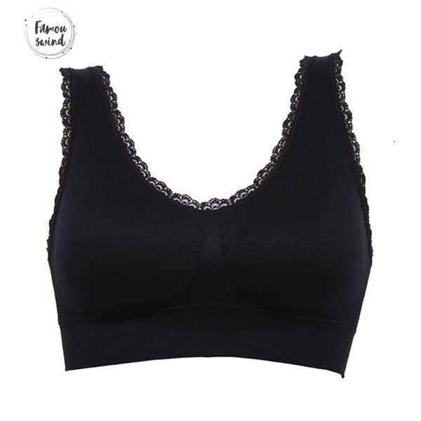 

color bras solid breathable wire women fitness lace bra seamless underwear ladies plus size s 3xl 6 color, Red;black