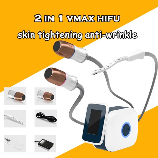 

hifu v max with 3.0mm 4.5mm 2 cartridges vmax face lift ultrasound machine for salon use ce/dhl