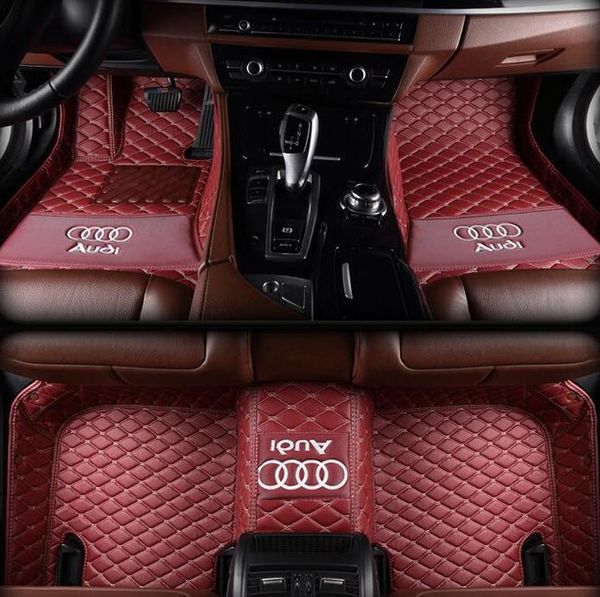 2019 Suitable For Audi Sq5 2014 2017 Car Anti Skid Pu Interior Waterproof Leather Floor Mat Environmentally Friendly Non Toxic Mat From
