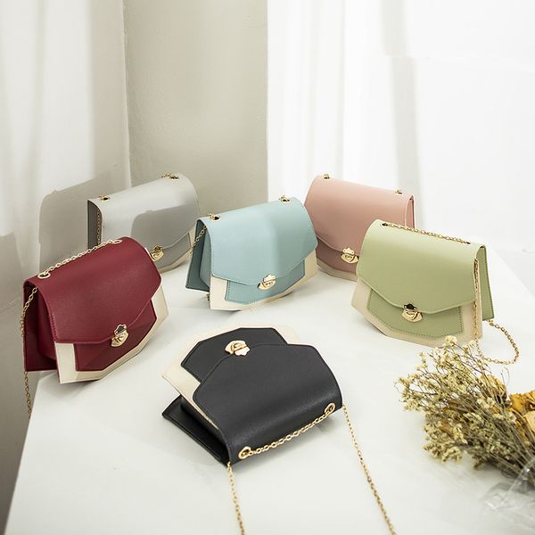 

me bag summer new chain women's bags zhuang se bao shoulder bag selling small package clutch bagpu leather