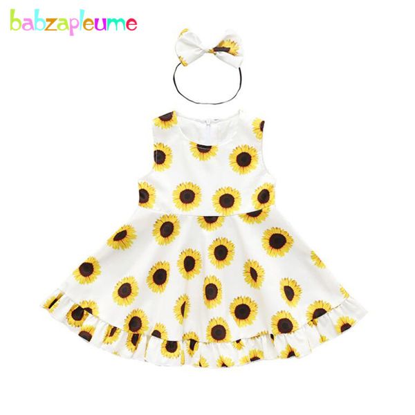 

girl's dresses 2pcs summer fashion born clothes for baby girls dress cute flowers sleeveless cotton toddler birthday outfit bc1858-1, Red;yellow