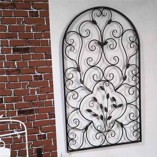 41 Semi Circular Retro Decorative Spanish Arch Wall Art Leaf Shape Iron Ornament Home Decor Nautical Office From Home1garden