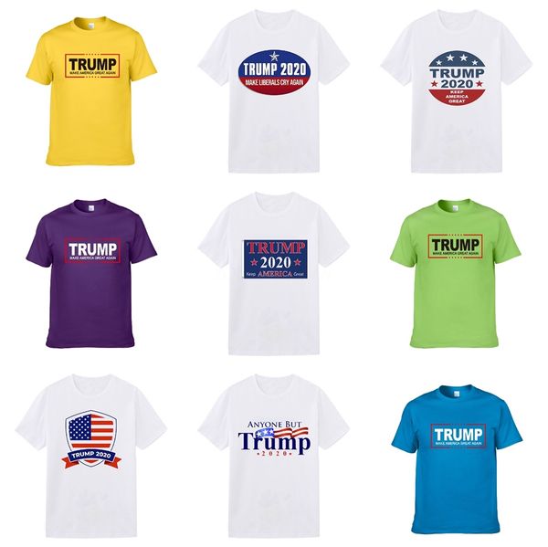 

new fashion tide designer mens clothing summer mens designer trump t shirts casual streetwear designer t shirt rivet cotton blend short slee, White;black