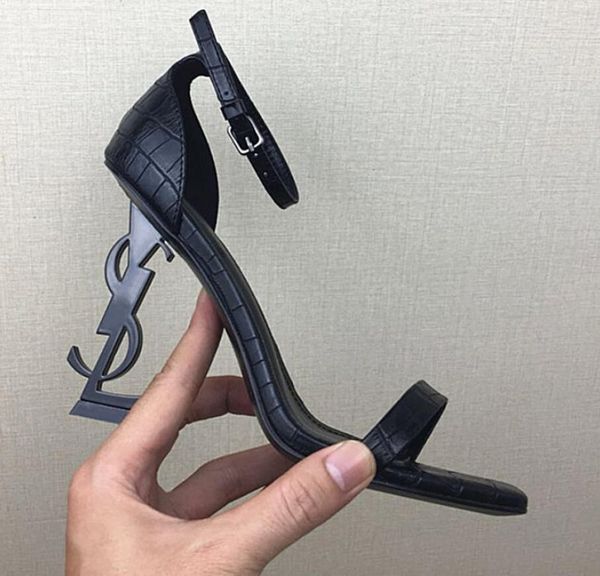 

desinger black patent leather grey heel fashion bridal wedding shoes modest eden high heel women evening party shoes 10cm