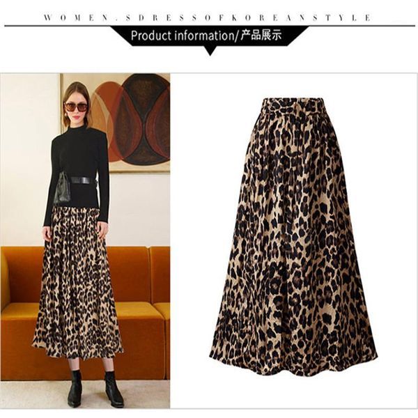 

skirts womens clothes plus size leopard print skirts designer slim womens skirts natural color fashion a line casual, Black