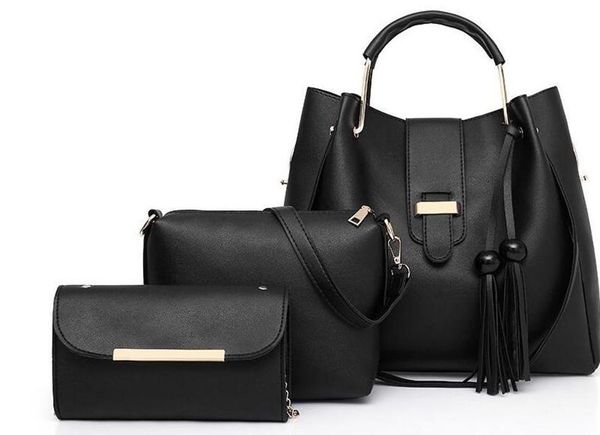 

2020 3pcs women's handbag new style women's wallet shoulder bag fashion shoulder bag clutch walletpurses and handbags