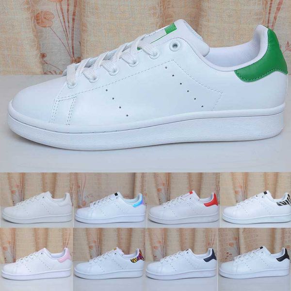 

women men new shoes fashion sneakers casual shoes leather sport classic flats, Black