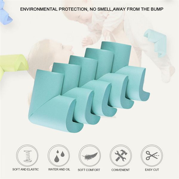 

4pc/ lot kid soft baby safe corner protector baby kids table desk corner guards children safety edge guards wholesale fzh