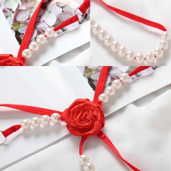 

lingerie string pearl panties c waist flower super g string underwear ladies thongs pretty bead low women dropshipping 25 tmrpw