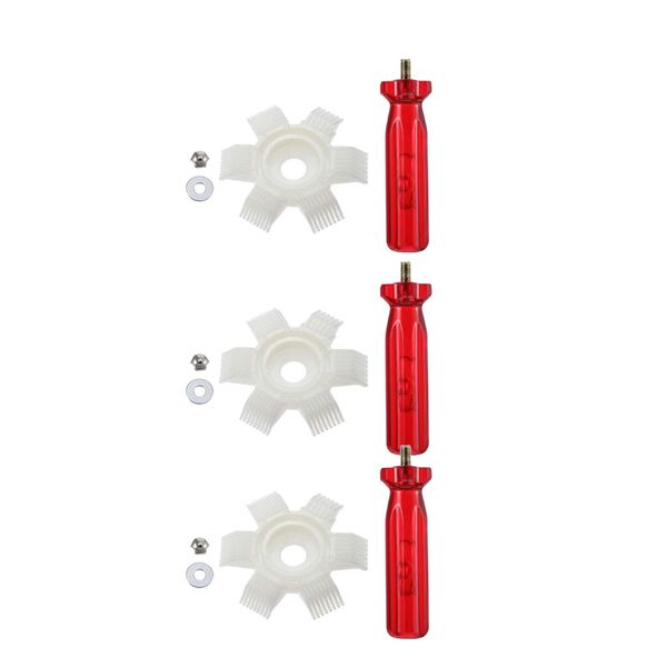 

3set 6-in-1 plastic air conditioner fin comb repair tool condenser accessory
