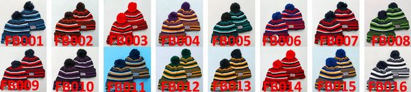 

2019 new england football beanies los angeles winter wool hat