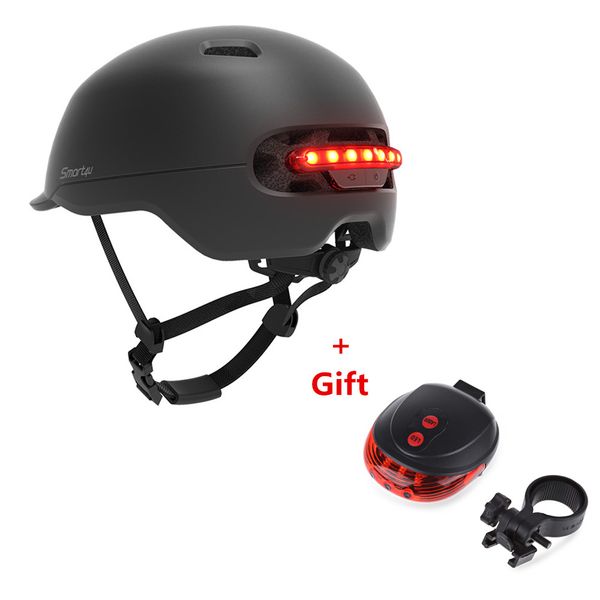 

Original Xiaomi Smart4u SH50 Bicycle Helmet Women Men Cycling Helmets Intelligent Back Long Use LED Light for Bike Scooter