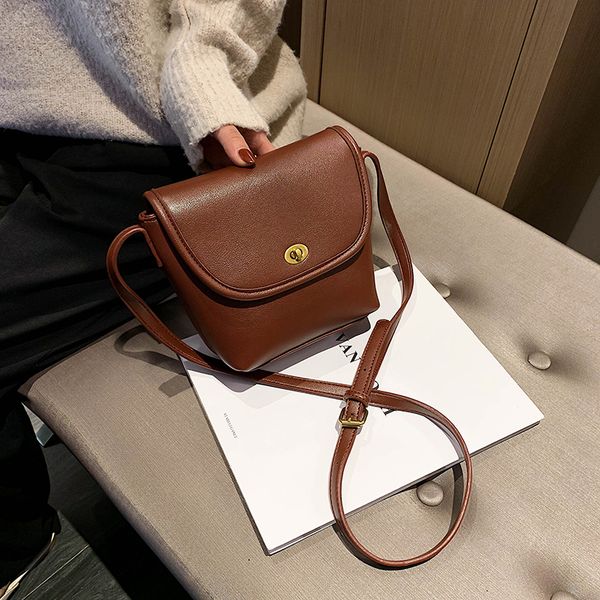 

wild women shoulder bags mini bag pu leather simple fashion women's messenger bags bolsa feminina