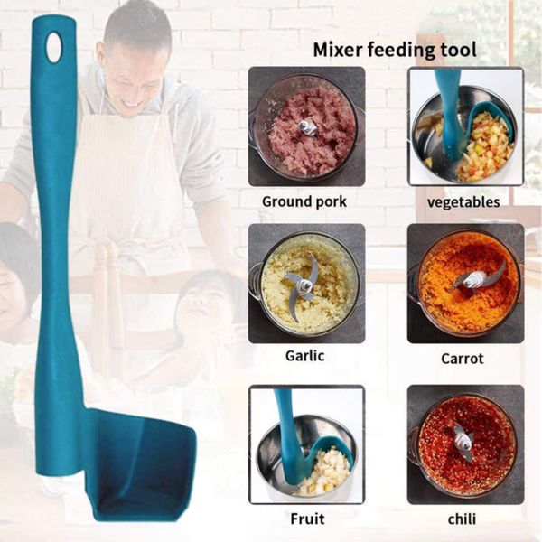 

price 1 pc cooking machine cleaner mixer feeding tool tank rotary scraper kitchen supplies home use