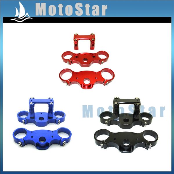 

45/48-22mm cnc aluminum triple clamp set for pit dirt bike motorcycle motorcoss