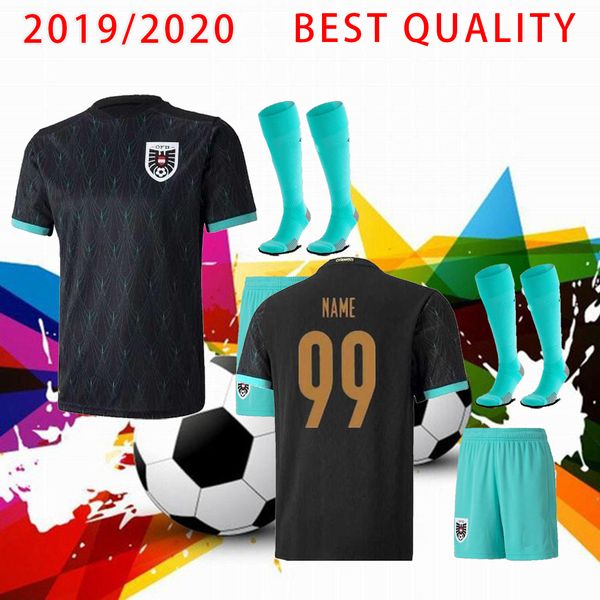 

2020 2021 austria soccer jersey euro 2020 Ã¶sterreich alaba arnautovic sabitzer grillitsch camisetas national team away football shirts, Black;yellow