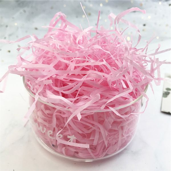 

diy бумага рафия измельченная бумага конфетти подарочная коробка заполнение материал рождество свадьба брак украшение дома
