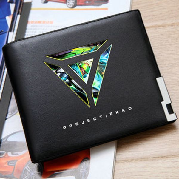 

Кошелек Ekko Кошелек League of Legends Мальчик, который разбил короткую кожаную кассу