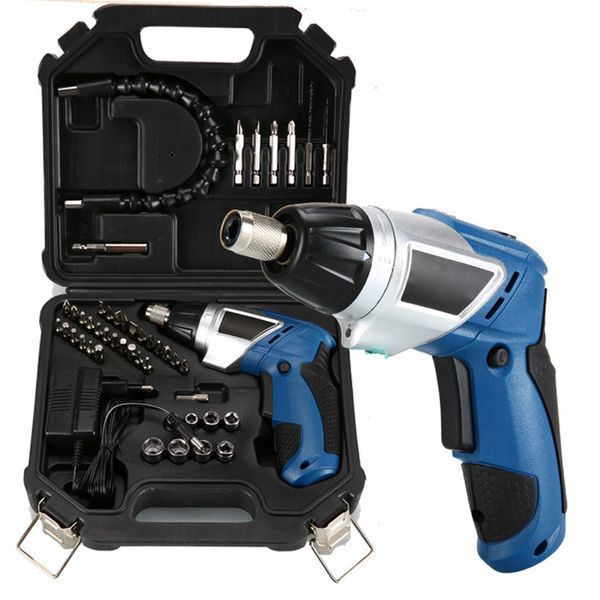 

new 110v/220v cordless drill electric screwdriver mini wireless 4.0v with flexible shaft power driver lithium-ion battery