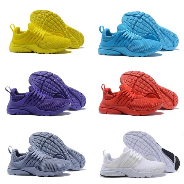 

presto yellow 5 ultra br qs purple red grey black white running shoes women mens prestos casual jogging designer sneakers size 5.5-12