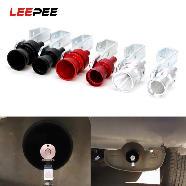 

leepee car turbo sound whistle exhaust pipe vehicle refit device sound simulator car turbo muffler universal