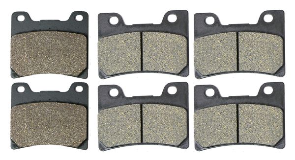 

disc brake pads set for yamaha street tdm850 tdm 850 4tx h442 1996 1997 1998 1999 2000 2001 front rear