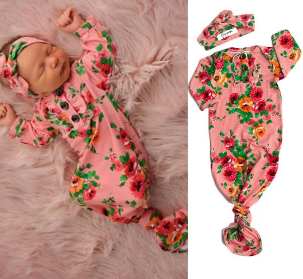 

0-6 месяцев baby girls спальные мешки новорожденный младенец пеленать обернуть одеяло спальный мешок + повязка baby girls sleep sacks