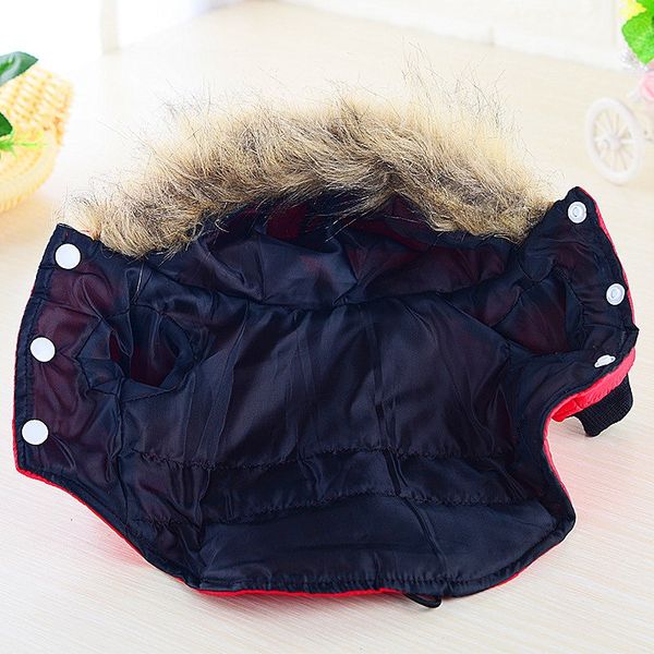 

pet clothes for small teddy dogs winter warm pet dog coat soft fur hood puppy jacket clothing for chihuahua small large dogs dog apparel