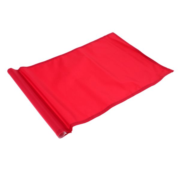 

backyard putting green golf flag - 510mm x 350mm - checkered and solid golf flag