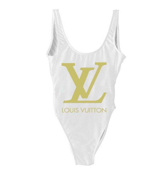 

G 2018 de igner fa hion wimwear bikini for women letter wim uit bandage bathing uit one piece wim uit