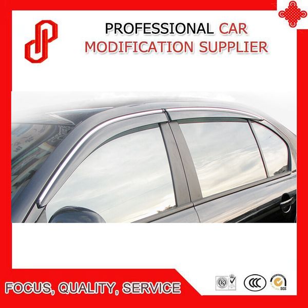 

injection molding trim vent shade rain sun wind deflector window visor for lavida