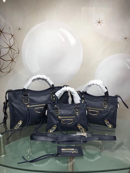 

00 38282310 paris triple casual luxury dad goat skin leather fine grain super soft motorcycle bag handbag large 38cm medium 28cm small 23cm